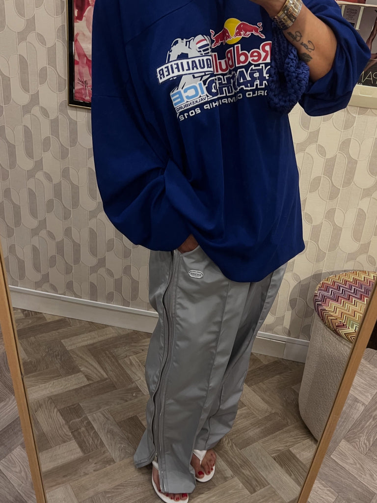 Baggy KimK Grijs.