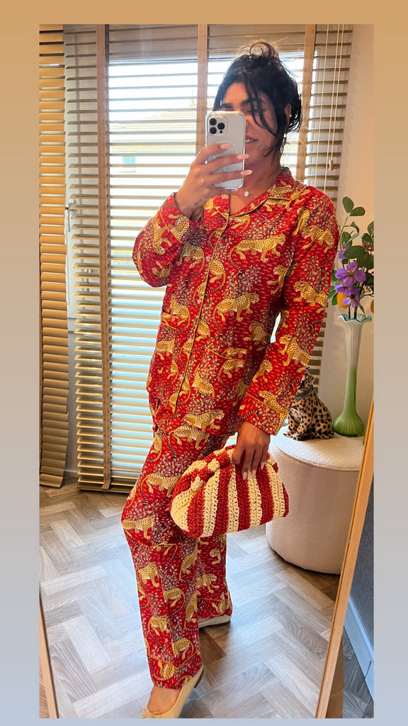 3piece Marb Tiger Red