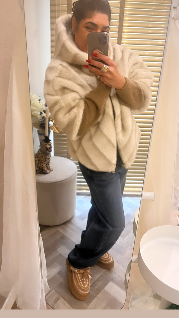 Faux fur Jacket Brit.